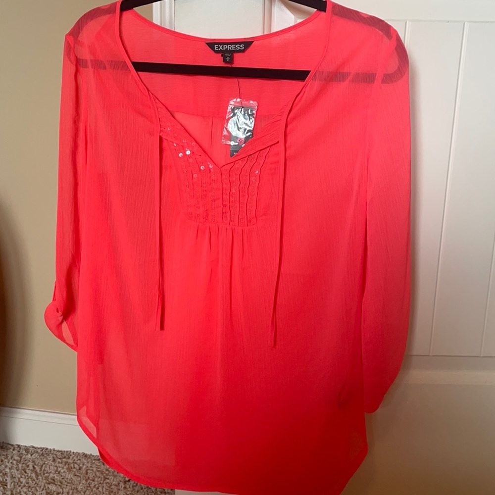 Express boho top